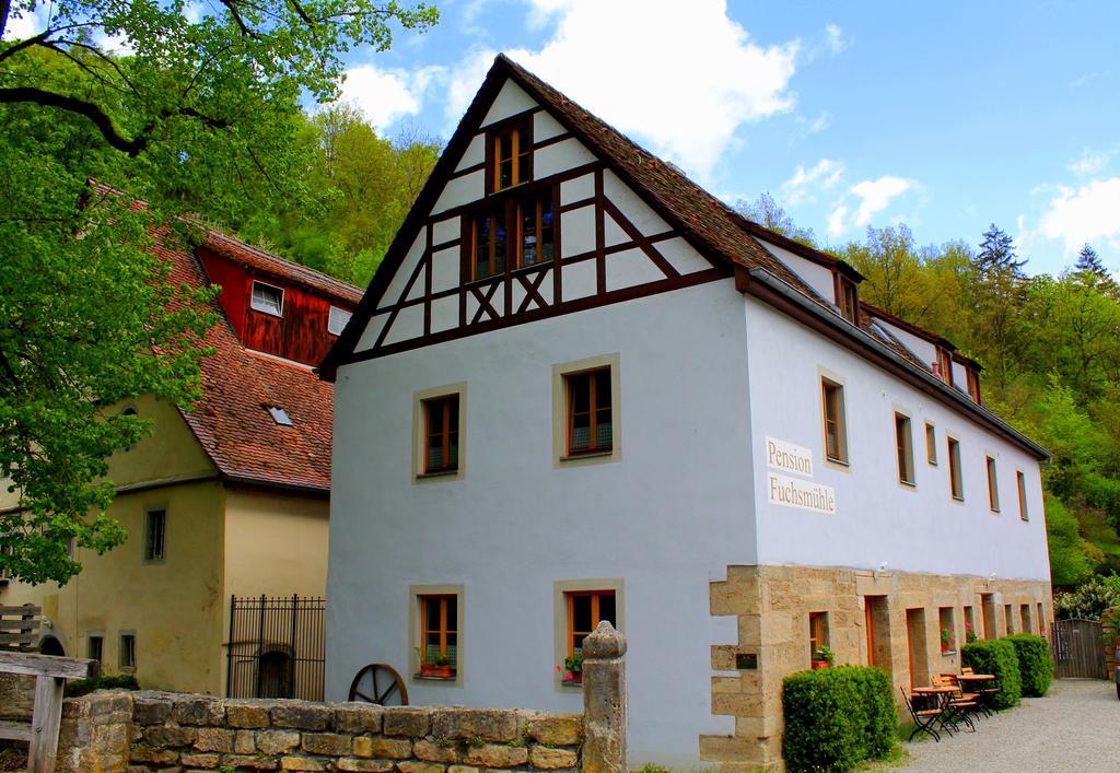 Pension Fuchsmuehle Rothenburg ob der Tauber Exterior photo